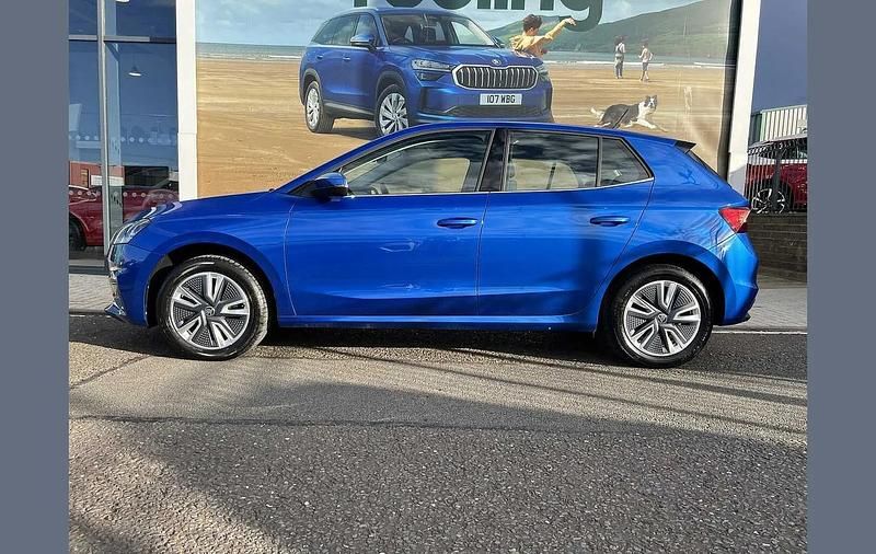 Used Skoda Fabia SE L 108 HP (79 kW) 2023 Blue Hatchback