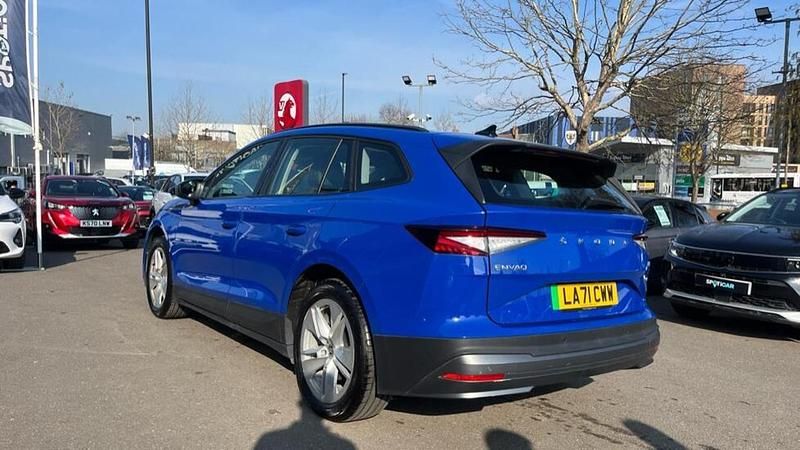 Used Skoda Enyaq iV 130 kW (177 HP) 2021 Blue SUV