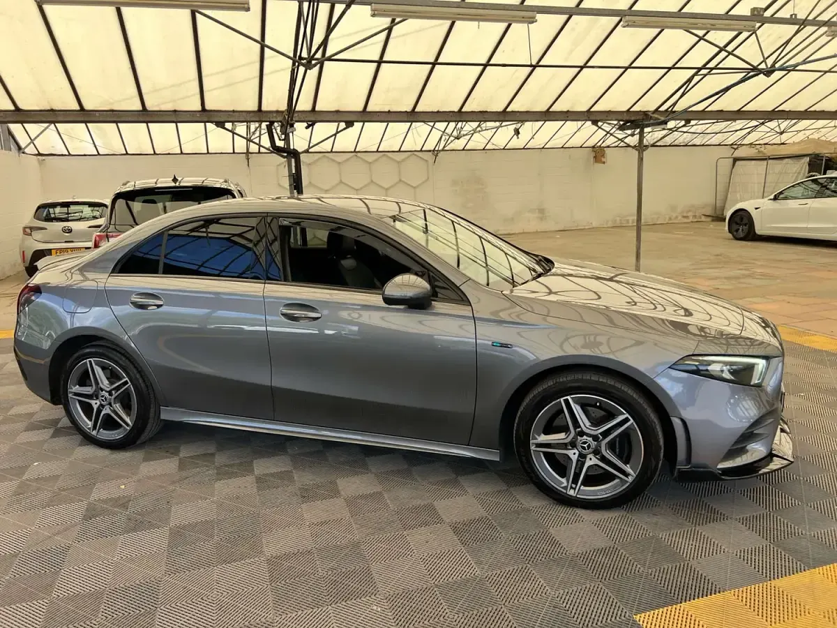 Used Mercedes A250 AMG line 2021 Grey Sedan