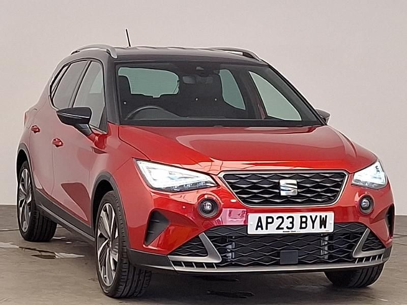Red Used 2023 Seat Arona FR Sport SUV | £17,498 (A bit pricey) - Image 1/4