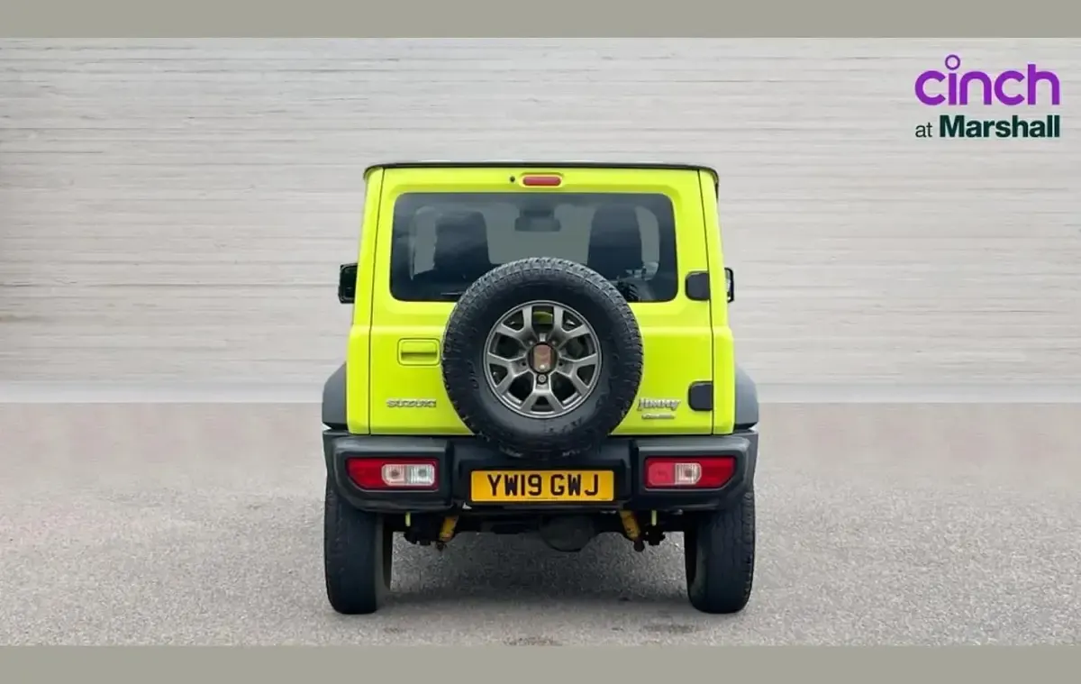 Used Suzuki Jimny SZ5 102 HP (75 kW) 2019 Yellow SUV