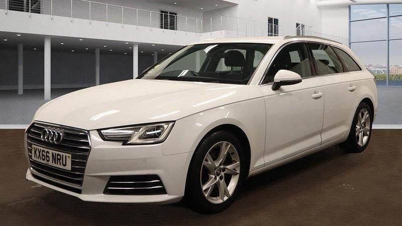 White Used 2016 Audi A4 Sport Estate | £7,495 (Fair price) - Image 1/4