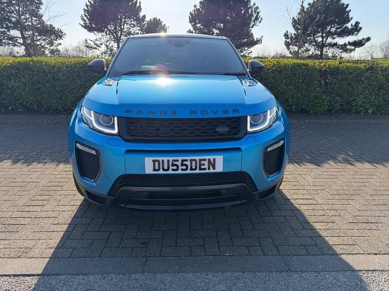 Used Land Rover Range Rover evoque Landmark 2018 Blue Estate