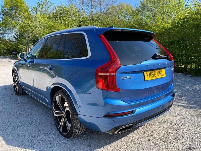 Used Volvo XC90 R-Design 2017 Blue SUV