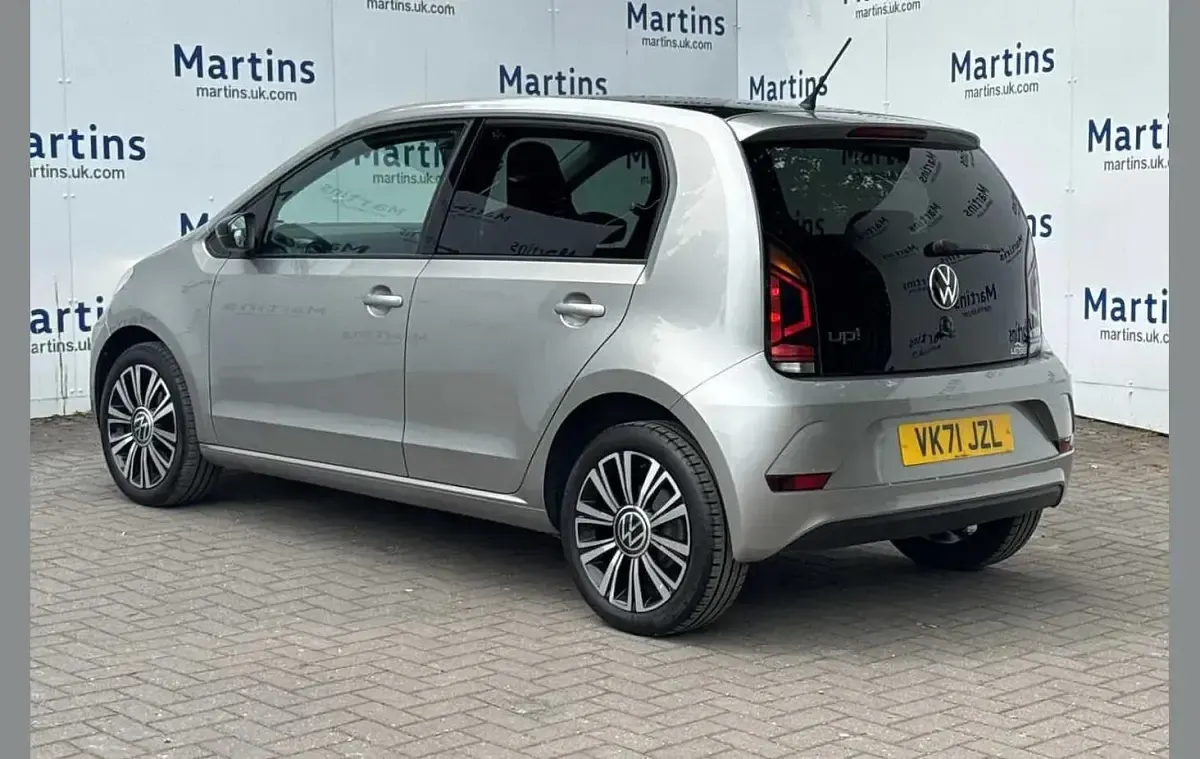 Used VW up! Black Edition 65 HP (47 kW) 2021 Silver Hatchback