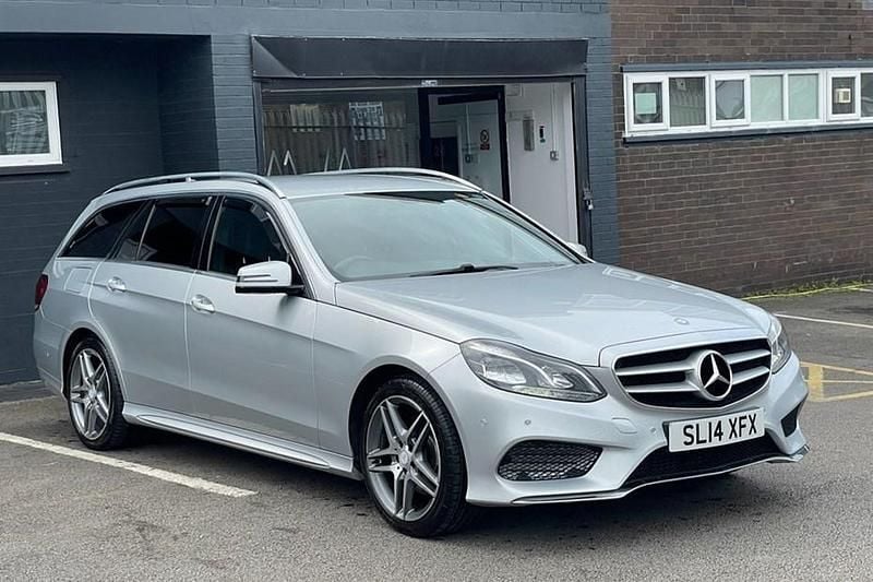 Silver Used 2014 Mercedes E250 AMG Estate | £8,495 (Super price) - Image 1/1