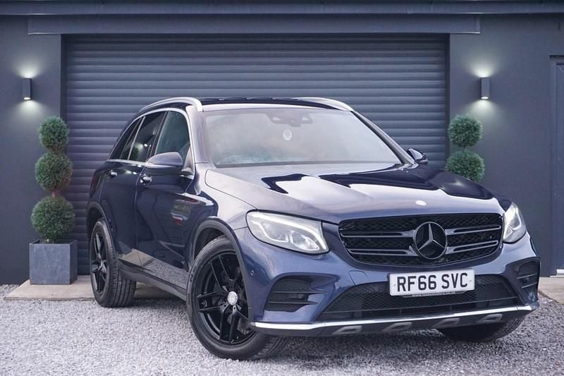 Blue Used 2016 Mercedes GLC220 AMG line Estate | £15,995 (Fair price) - Image 1/4