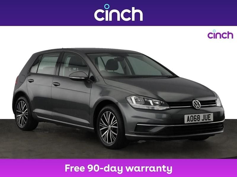 Grey Used 2018 VW Golf VII SE Hatchback | £11,899 (Fair price) - Image 1/3