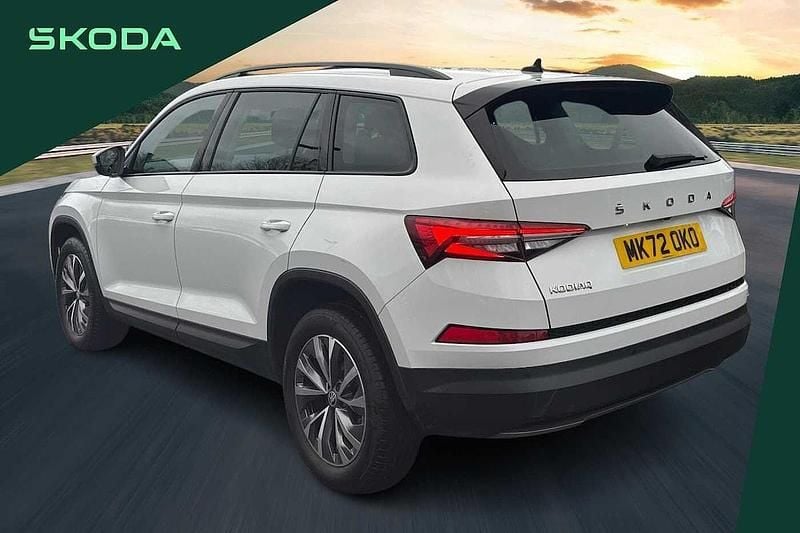 Used Skoda Kodiaq SE Drive 147 HP (108 kW) 2022 White SUV