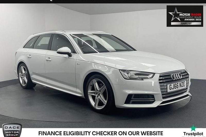 White Used 2016 Audi A4 S-Line Estate | £14,470 (Fair price) - Image 1/1