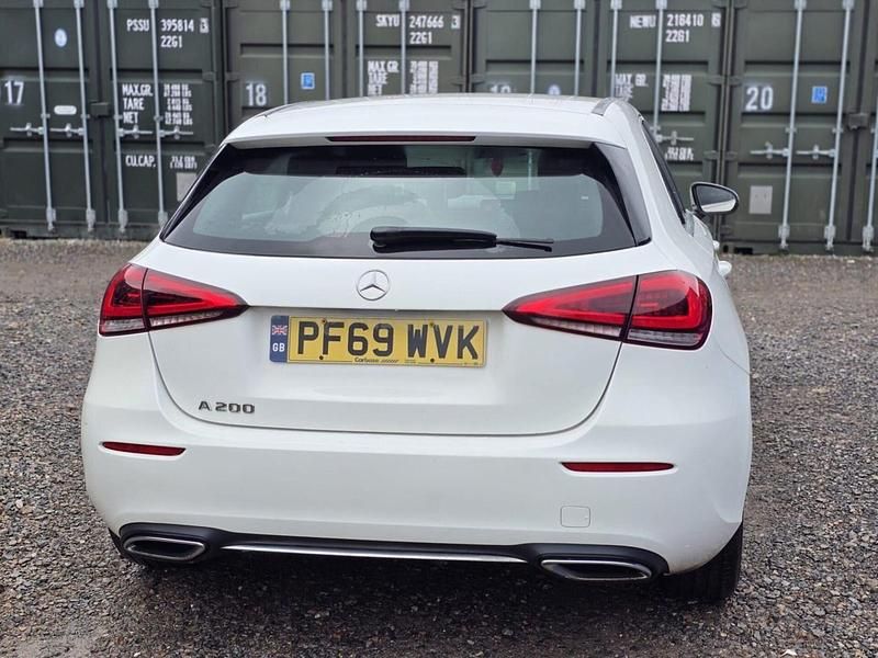 Used Mercedes A200 163 HP (119 kW) 2020 White Hatchback