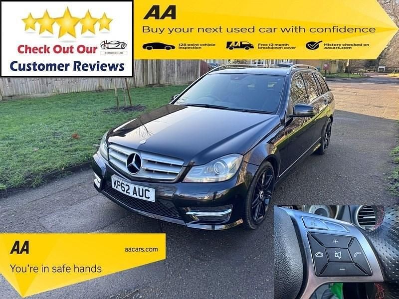 Begagnad Mercedes C250 AMG 2012 Svart Kombi