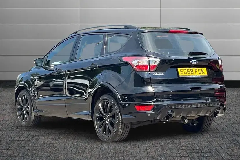 Used Ford Kuga ST-Line X 178 HP (130 kW) 2018 Black SUV