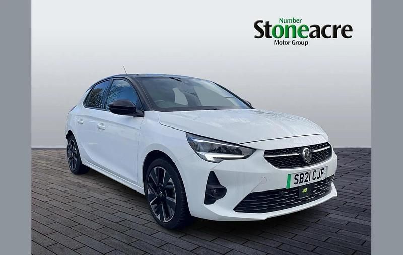 White Used 2021 Vauxhall Corsa-e SRi Hatchback | £10,000 (Fair price) - Image 1/4