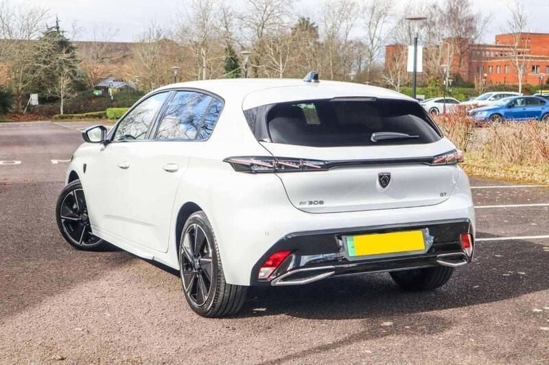 White Used 2024 Peugeot e-308 GT Hatchback | £20,290 (Super price) - Image 1/4