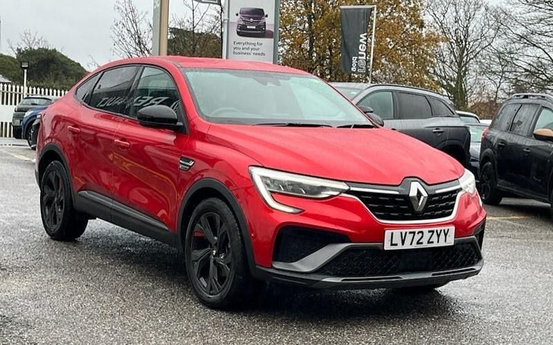 Id metallic flame red Used 2022 Renault Arkana R.S. SUV | £14,210 (Fair price) - Image 1/4