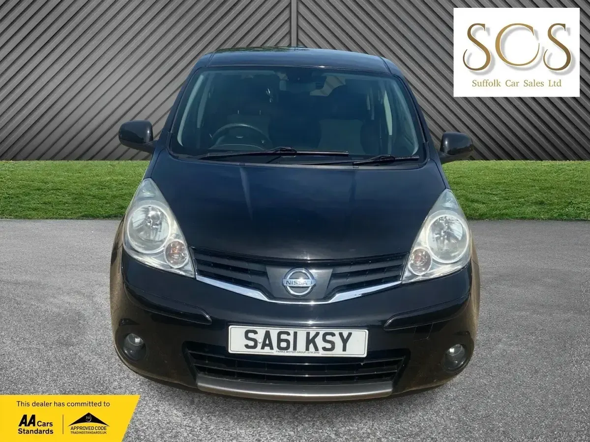 Used Nissan Note N-TEC 2011 Black Hatchback