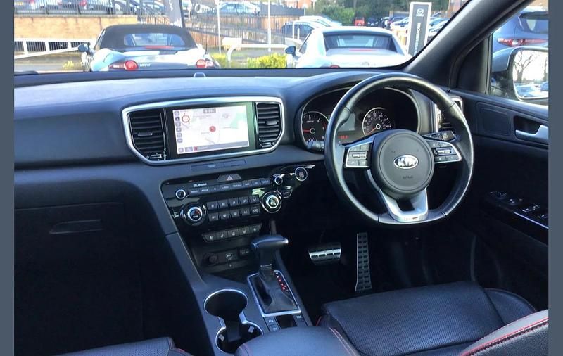 Used Kia Sportage GT-Line S 136 HP (100 kW) 2019 Silver SUV