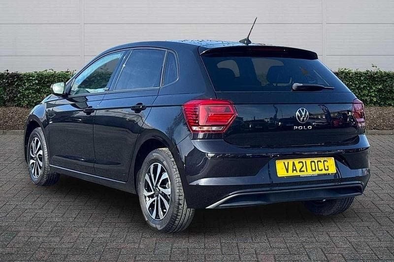 Used VW Polo Active 95 HP (69 kW) 2021 Black Hatchback