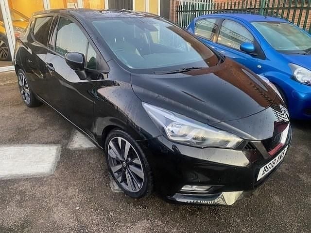 Black Used 2018 Nissan Micra Tekna Hatchback | £7,995 (Fair price) - Image 1/2