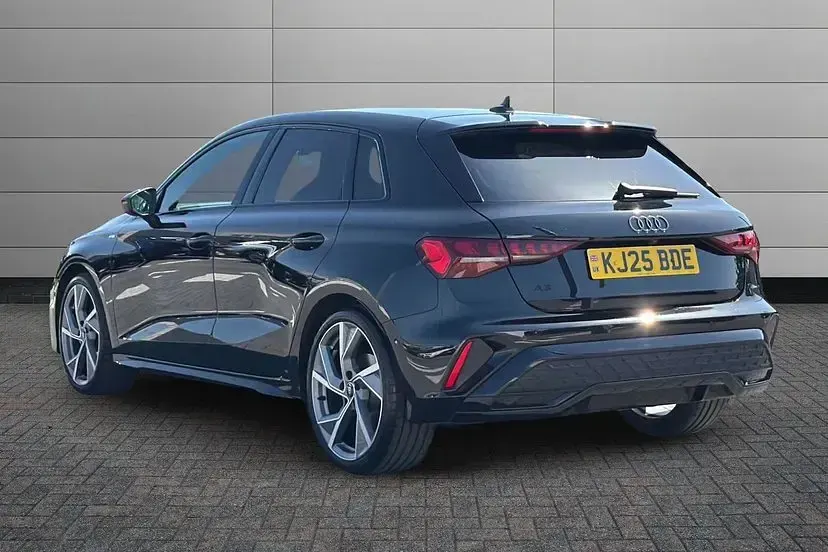 Used Audi A3 Black Edition 150 HP (110 kW) 2025 Mythos black Hatchback