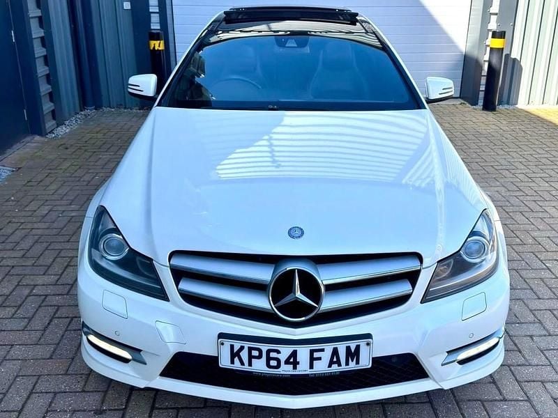 Used Mercedes C220 Sport Edition 2014 White Coupe