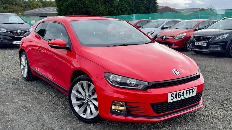 Red Used 2014 VW Scirocco GT Coupe | £7,495 (Fair price) - Image 1/3