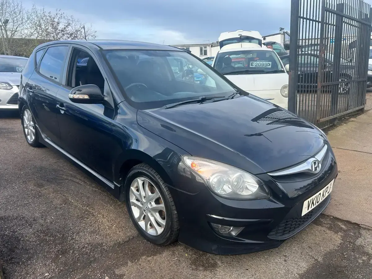 Used Hyundai i30 Edition 109 HP (80 kW) 2010 Black Hatchback