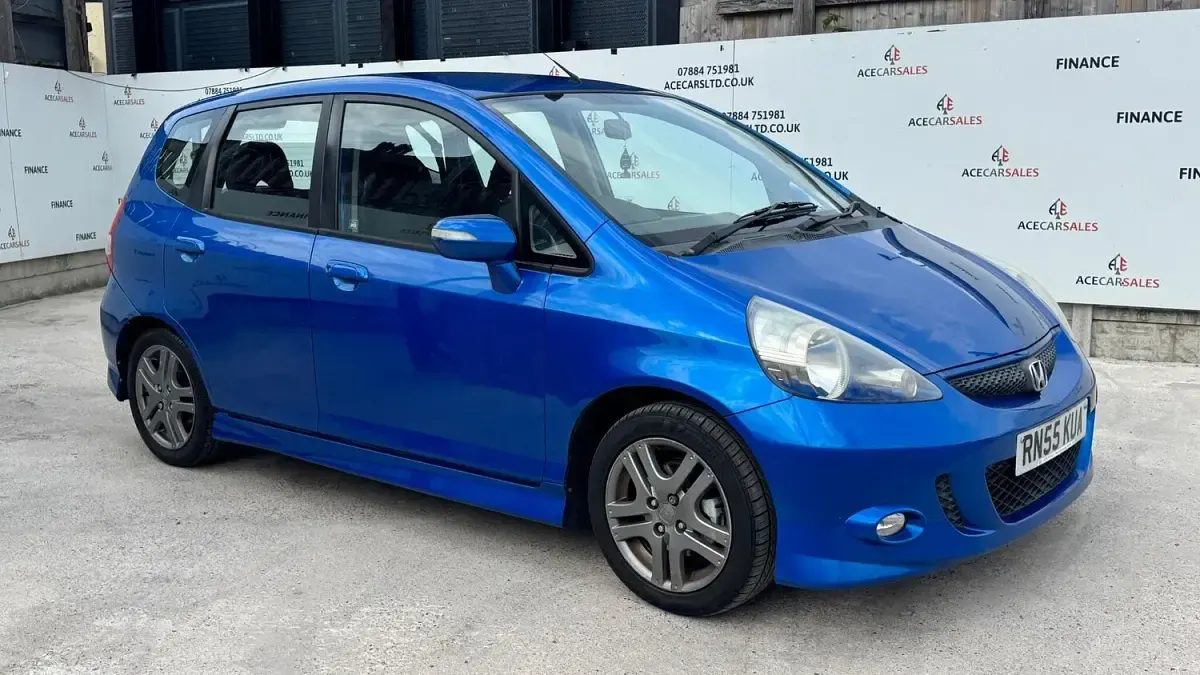 Used Honda Jazz Sport 83 HP (61 kW) 2006 Blue Hatchback
