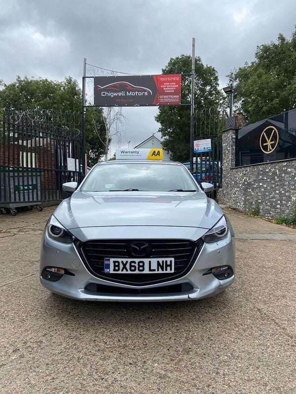 Silver Used 2018 Mazda 3 Inclusive Hatchback | £8,750 (Fair price) - Image 1/4