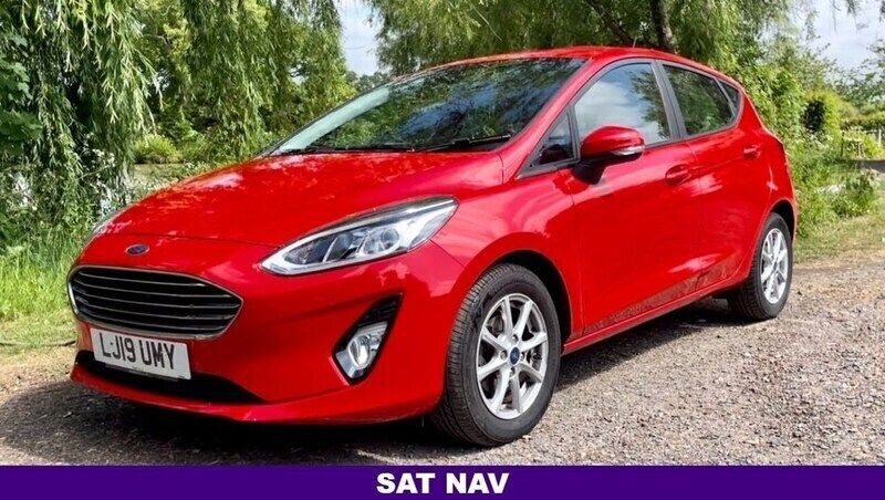 Red Used 2019 Ford Fiesta Zetec Hatchback | £8,718 (Good price) - Image 1/4