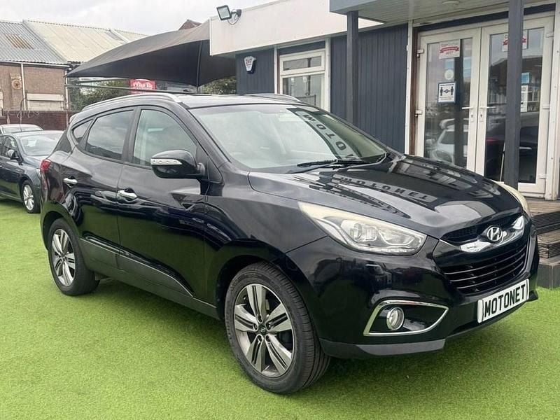 Black Used 2014 Hyundai ix35 Premium SUV | £4,124 (Fair price) - Image 1/4