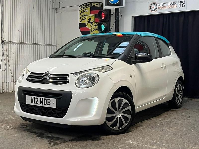 White Used 2018 Citroën C1 Feel Hatchback | £3,450 (Good price) - Image 1/3