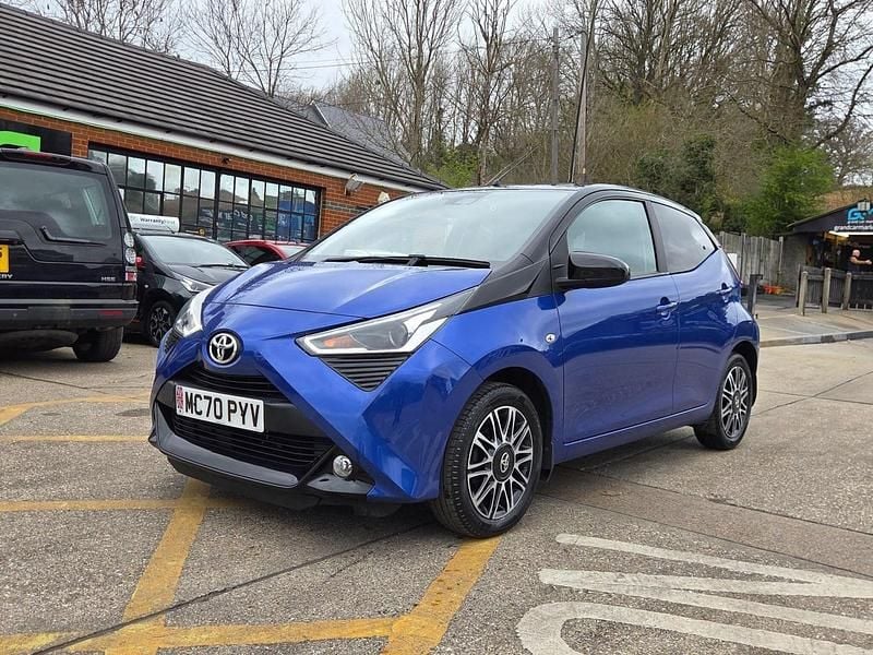 Used Toyota Aygo X-clusiv 2020 Blue Hatchback