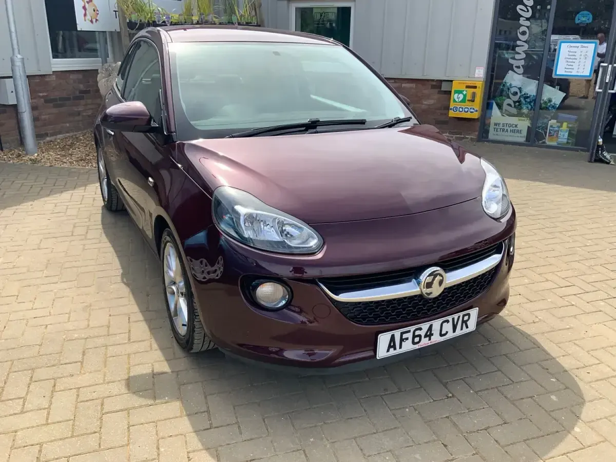 Used Vauxhall Adam Jam 87 HP (63 kW) 2014 Red Hatchback