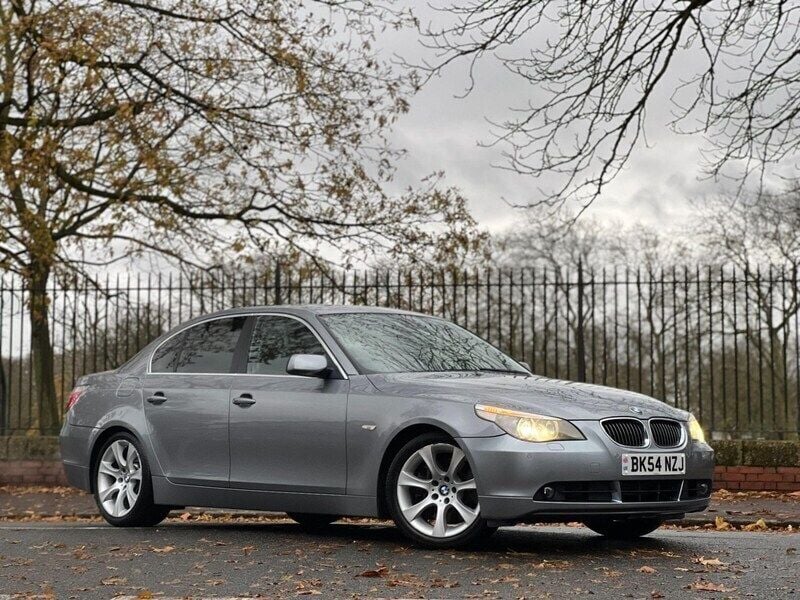 Silver Used 2004 BMW 545 Sedan | £9,999 - Image 1/4