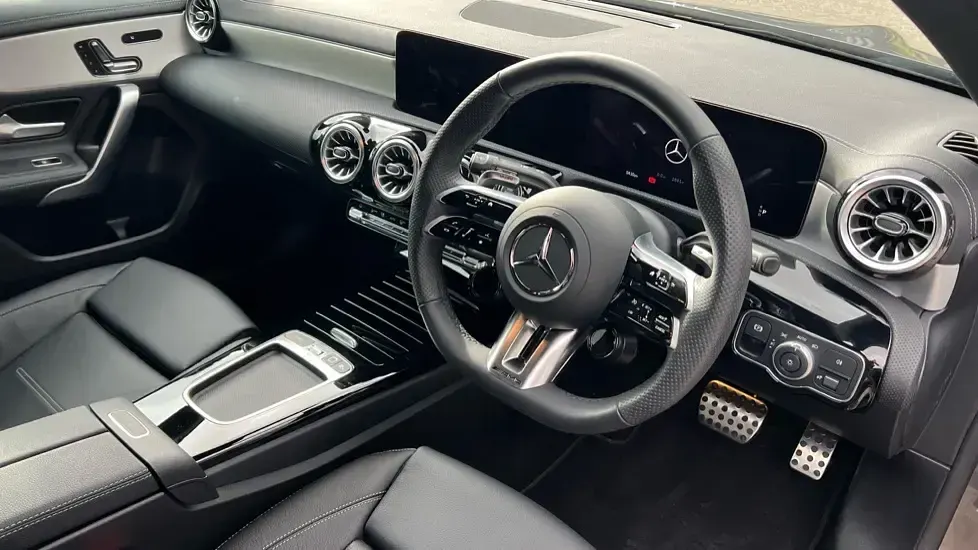 Used Mercedes A35 AMG Premium 306 HP (225 kW) 2025 Mountain grey metallic