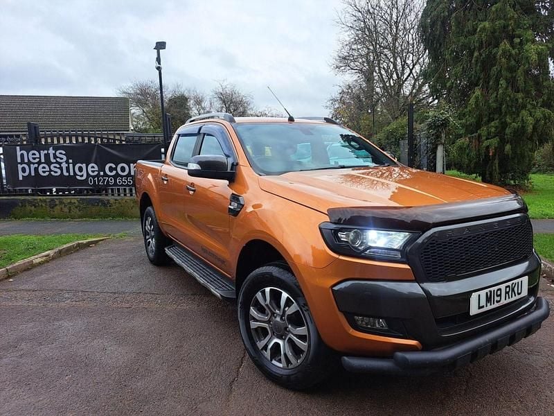 Used Ford Ranger Wildtrack 2019 Orange Pickup
