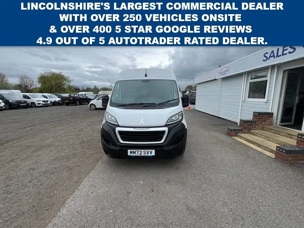 Used Peugeot Boxer S 2023 White Van