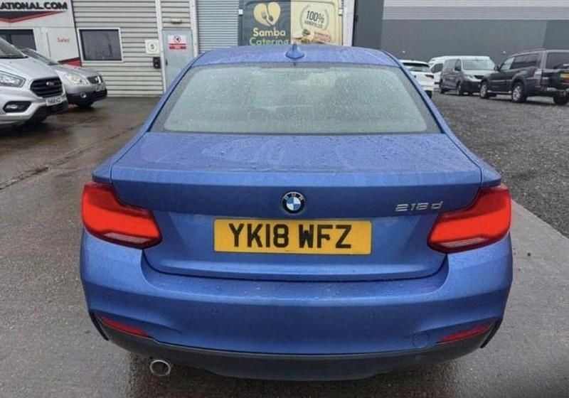Usado BMW 218 M Sport 2018 Azul Coupe
