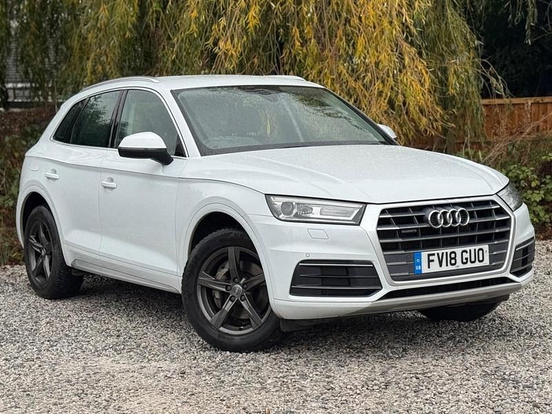 White Used 2018 Audi Q5 Sport SUV | £12,495 (Fair price) - Image 1/3