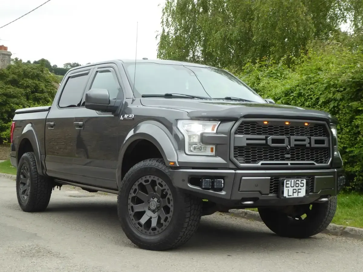 Used Ford F-150 Platinum 2015 Grey Pickup