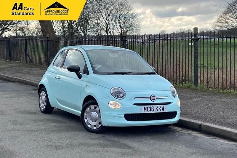 Used Fiat 500 Pop 69 HP (50 kW) 2016 Green Hatchback