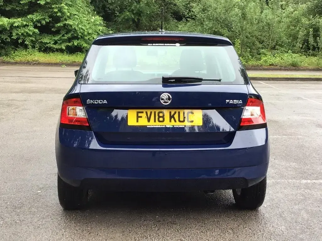 Used Skoda Fabia SE 2018 Pacific blue Hatchback