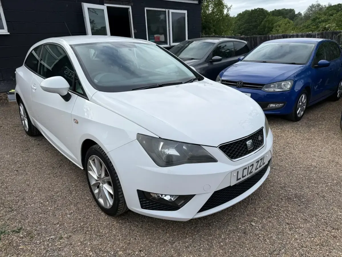 Used Seat Ibiza FR 105 HP (77 kW) 2012 White Hatchback