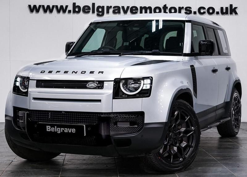 Metallic paint hakuba silver Used 2021 Land Rover Defender S SUV | £49,980 (Fair price) - Image 1/2