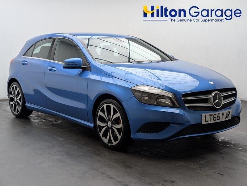 Used Mercedes A200 2015 Blue Hatchback