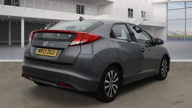 Used Honda Civic ES 118 HP (86 kW) 2013 Grey Hatchback