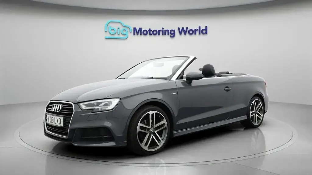 Used Audi Cabriolet S-Line 150 HP (110 kW) 2019 Grey Cabriolet