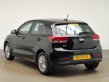 Used Kia Rio 83 HP (61 kW) 2023 Black Hatchback